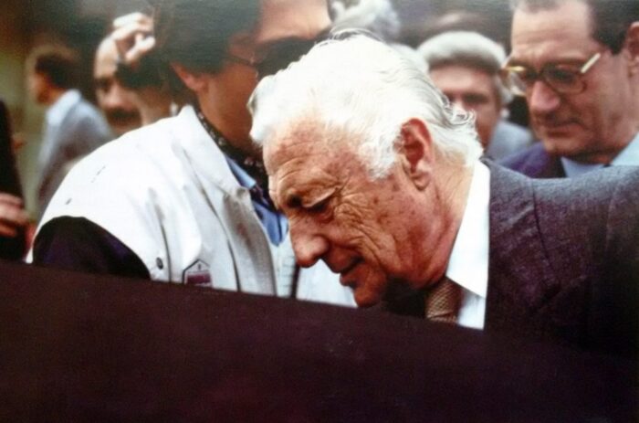 Con l'Avvocato e Cesare Romiti