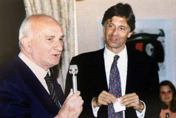 Giuseppe Casazza, tesoriere Riar.