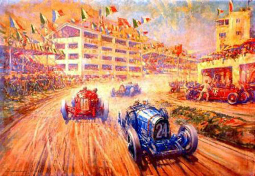 Crosby Frederick Gordon Duello alle tribune Targa Florio 1931 1